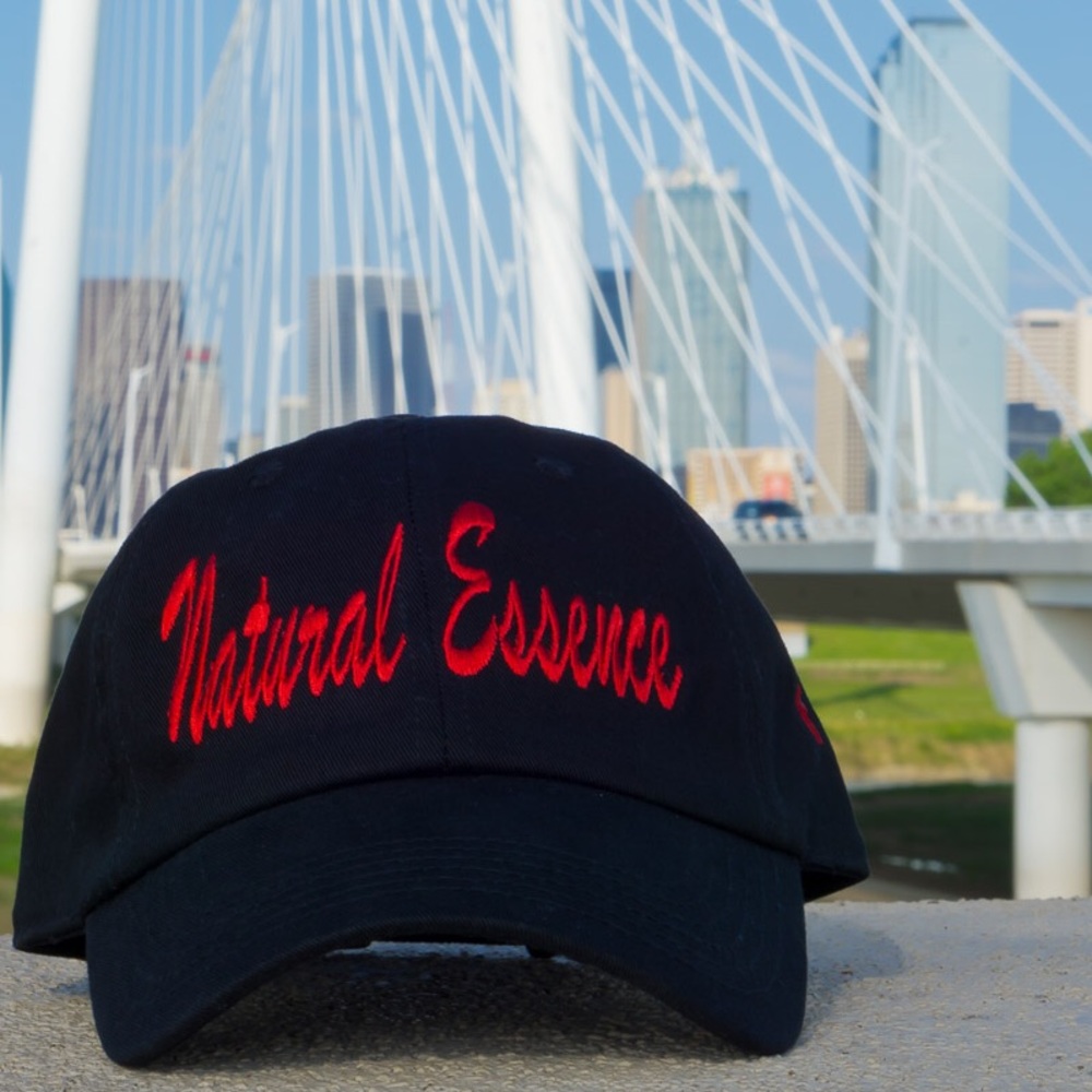 New Black Cap by Saint Tops, unisex hat.